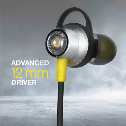 INFINITY by HARMAN Glide N120 Neckband with Advanced 12mm Drivers, Dual Equalizer, IPX5 Sweatproof Bluetooth Headset  (Black, Yellow, In the Ear) INFINITY by HARMAN Glide N120 Neckband with Advanced 12mm Drivers, Dual Equalizer, IPX5 Sweatproof Bluetooth Headset  (Black, Yellow, In the Ear)